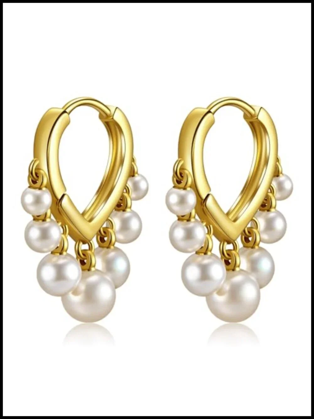 14K Gold Plated Dangle Huggie Hoop Earrings for Women Hypoallergenic Trendy